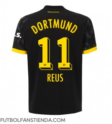 Borussia Dortmund Marco Reus #11 Segunda Equipación Mujer 2023-24 Manga Corta